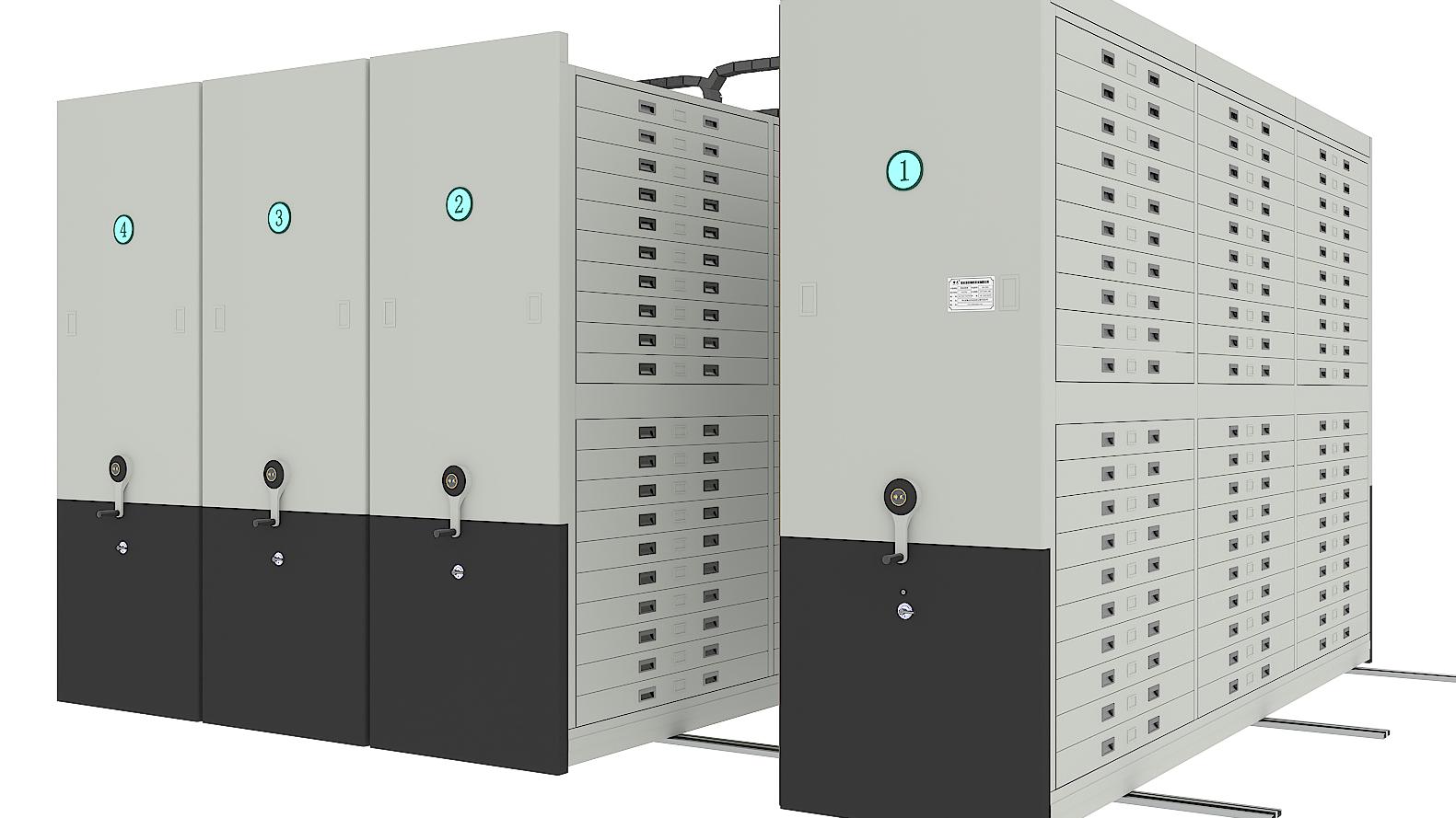 SM-DT015型底圖密集架 (可定制)